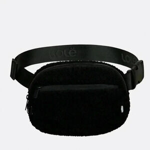 Lole Jamie  Teddy Edition Belt Fanny Bag - Black NWOT ⚫️